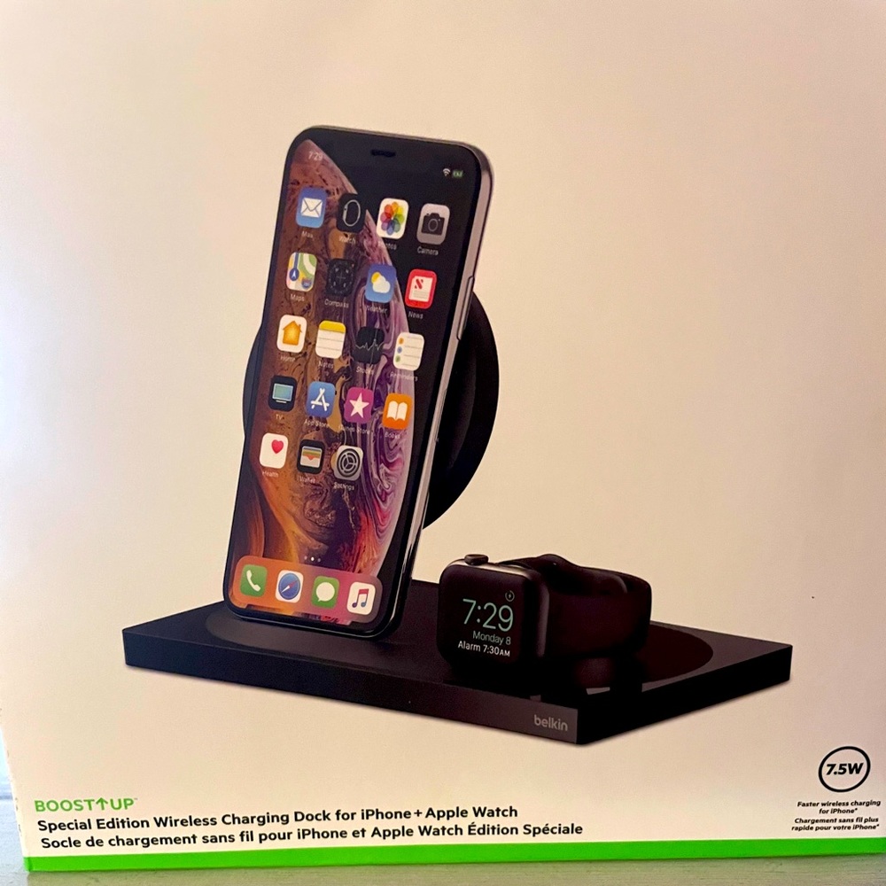 New Belkin Boost Up IPhone and Apple Watch charger